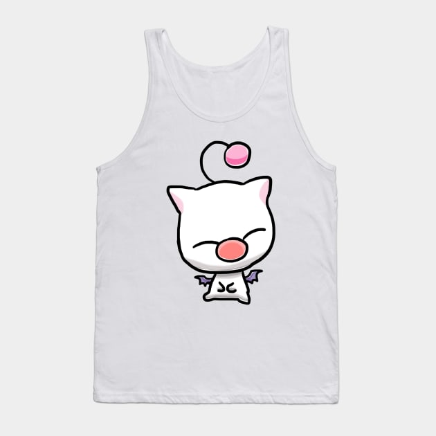 Final Fantasy Moogle Tank Top by mayying